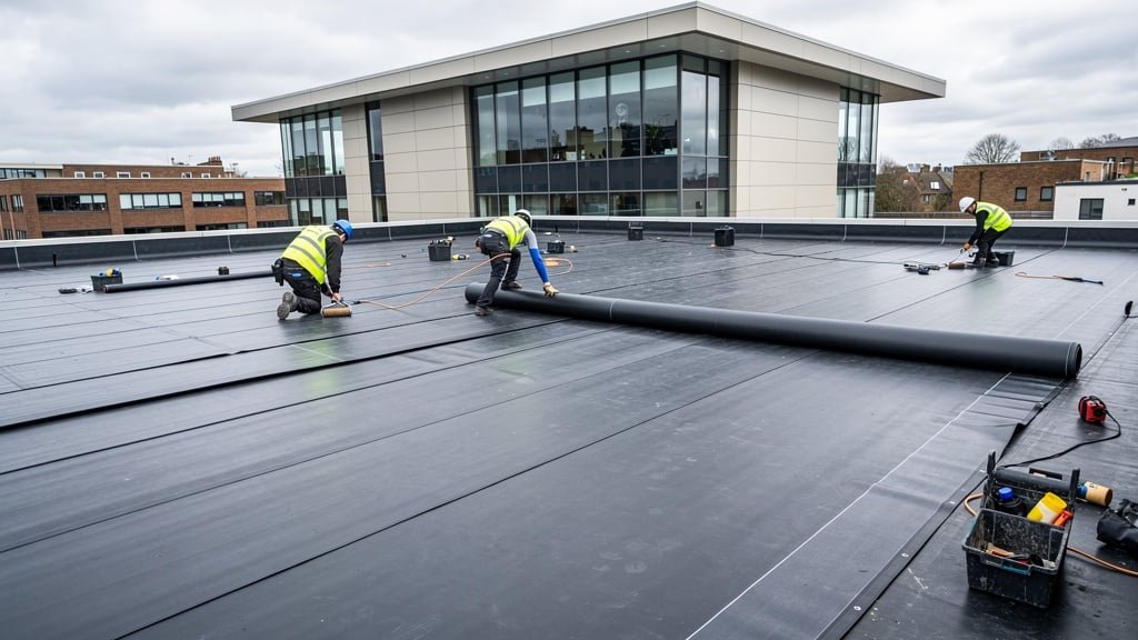 Flat roof survey and types